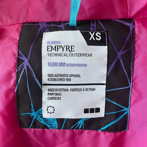 Empyre Winter Ski/Snowboard Jacket - Picture 4 of 6